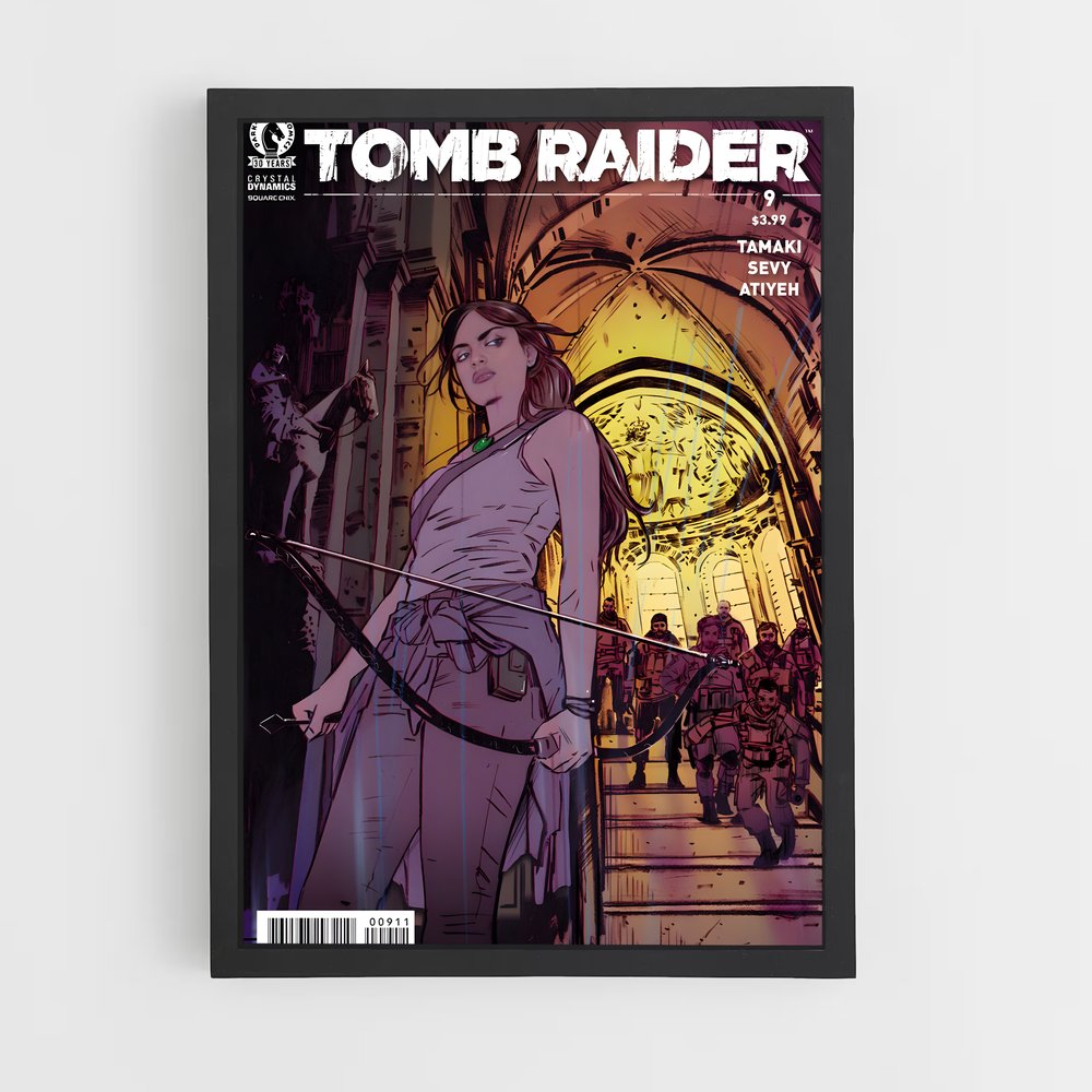 Poster Tombstone Legend – affiche Tomb raider (vue 2)